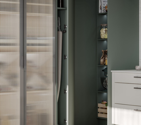 Unity Woodgrain Striped Light Oak & MossGreen (5)
